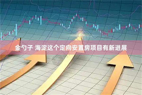 金勺子 海淀这个定向安置房项目有新进展